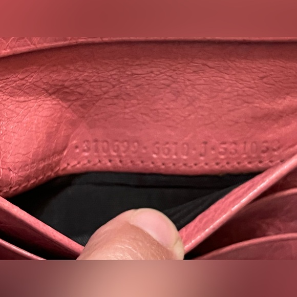 Balenciaga Leather Studded zip around bifolder Wallet - Picture 8 of 13